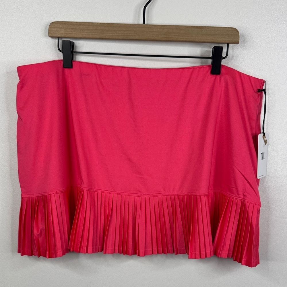 Tail Alaina Pleated Skort Paradise Pink XXL NWT Golf Tennis Pickleball 13.5”
